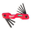 Набор ключей TORX T9-T40 складной (8 шт.) Milwaukee 4932480979 (4932480979) 