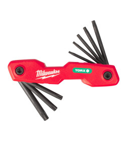 Набор ключей TORX T9-T40 складной (8 шт.) Milwaukee 4932480979