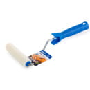 Мини-валик в сборе "Для работ с лаками" 110 мм, L ручки 30 см (велюр, D6 мм, ворс 4 мм) АКОР