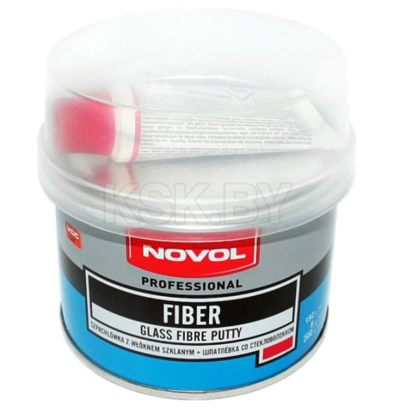 Шпатлевка со стекловолокном FIBER NOVOL 0.2кг (1220) 