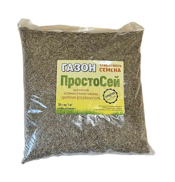 Семена газонной травы ПростоСей 1 кг