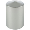 Свеча 8*5.6*5.6 серебро Glow (007906) 