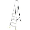 Лестница-стремянка алюминиевая 7 ступеней (площадка сталь) Алюмет AMS7807 (АМS7807) 