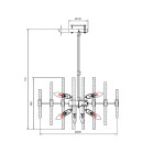 Светильник потолочный ARTE LAMP MATILDA A1064PL-10CC (A1064PL-10CC) 