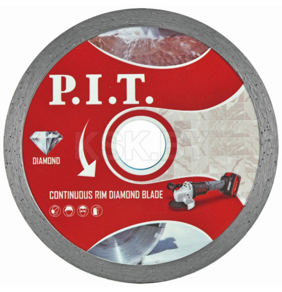 Диск алмазный отрезной 125x22,2x1,4 мм сплошной P.I.T. ACTW02-C125 (ACTW02-C125) 