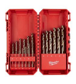 Набор сверл по металлу 1-10 мм (19 шт.) HSS-Co Milwaukee 4932493867