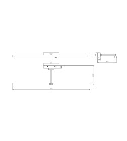 Светильник настенный ARTE LAMP HARRISON A1716AP-1BK