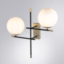 Светильник настенный ARTE LAMP ARKAB A2225AP-2BK (A2225AP-2BK) 