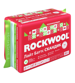 Утеплитель Rockwool СКАНДИК 800x600x50мм (1уп=5,76 м.кв)