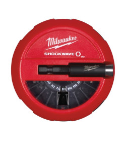 Набор бит для шуруповерта Milwaukee SHOCKWAVE CD PUCK (15шт.)