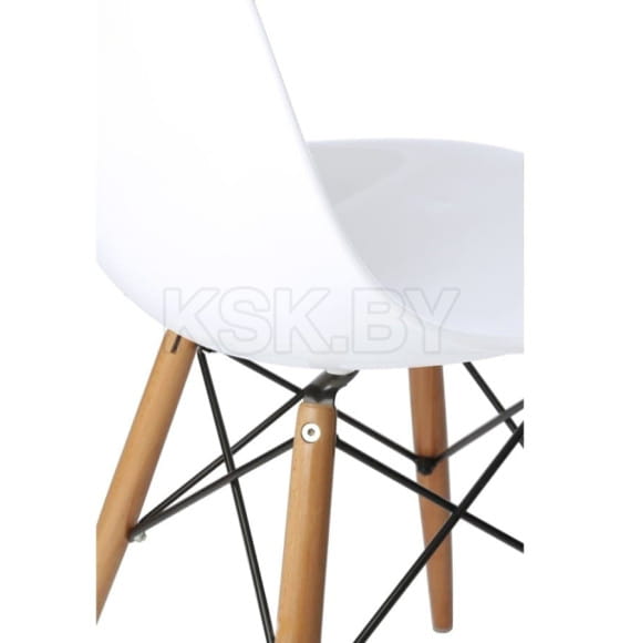 Стул KORD PP белый/дерево (30824) 