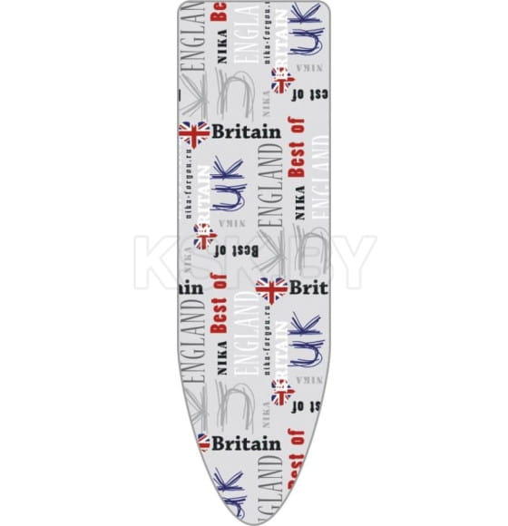 Чехол для гладильной доски универсальный (бязь 1290х400) Nika Ч1 (Ч1) 