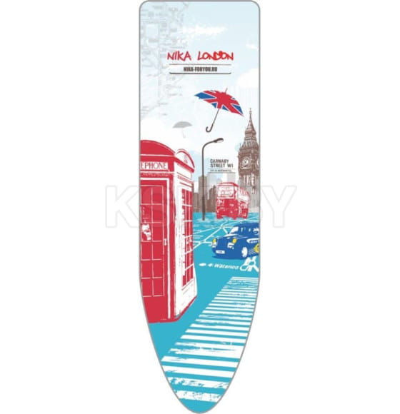 Чехол для гладильной доски универсальный (бязь 1290х400) Nika Ч1 (Ч1) 