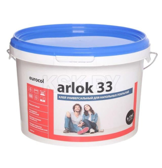 Клей водно-дисперсионный Arlok 4,0 кг, (33)