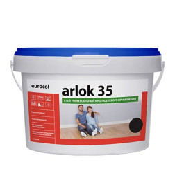 Клей водно-дисперсионный Arlok 1,3 кг, (35)