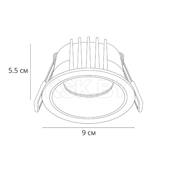 Светильник потолочный ARTE LAMP CHESS A3313PL-1WH (A3313PL-1WH) 