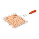 Решетка-гриль 320x230 мм нержавеющая сталь, деревянная ручка PERFECTO LINEA 47-101013 (47-101013) 