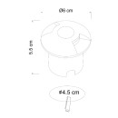 Светильник уличный ARTE LAMP PIAZZA A3221IN-2BK (A3221IN-2BK) 