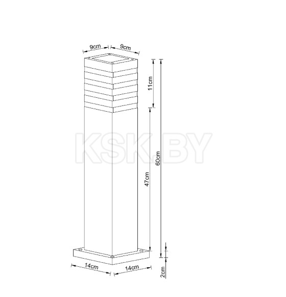 Светильник уличный ARTE LAMP HEATHER A4416PA-1BK (A4416PA-1BK) 