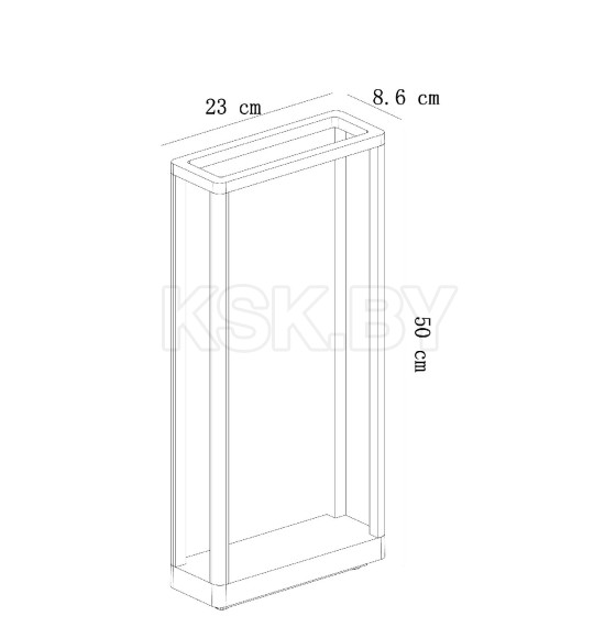 Светильник уличный ARTE LAMP HASSALEH A3374PA-1BK (A3374PA-1BK) 