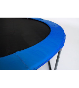 Батут Atlas Sport 312см (10ft) BASIC (3 ноги) с внешней сеткой и лестницей BLUE