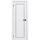 Дверное полотно Flash Eco Classic 01 парящая филенка,2000х900х38мм,Белый,стекло матовое