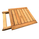 Стол DYATEL раскладной 50х50см сосна (цвет дуб) (G-013-OAK) 