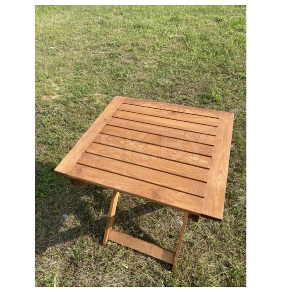 Стол DYATEL раскладной 50х50см сосна (цвет дуб) (G-013-OAK) 