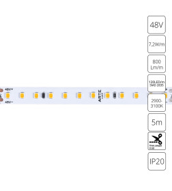 Лента светодиодная ARTE LAMP TAPE A4812010-01-3K