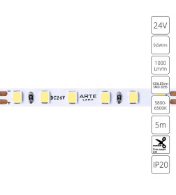 Лента светодиодная ARTE LAMP TAPE A2412005-03-6K