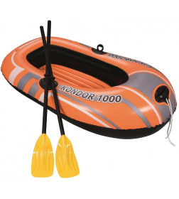 Надувная лодка  одноместная Kondor 1000 Set 155х97 Bestway, 61078