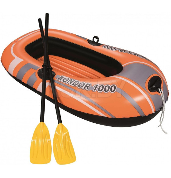 Надувная лодка  одноместная Kondor 1000 Set 155х97 Bestway, 61078 (61078) 