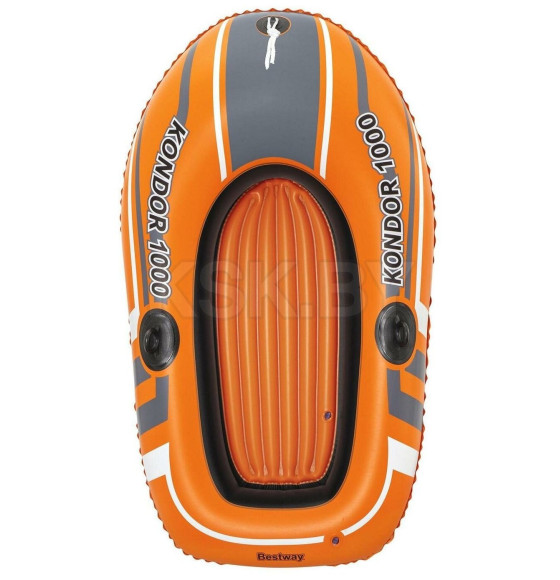 Надувная лодка  одноместная Kondor 1000 Set 155х97 Bestway, 61078 (61078) 