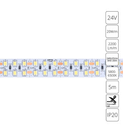 Лента светодиодная ARTE LAMP TAPE A2424015-03-6K