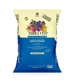 Terra Vita Живая земля цветочный почвогрунт 10л