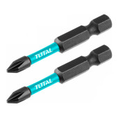 Бита PH 2х50 мм ударная (2 шт.) TOTAL TACIM71PH250