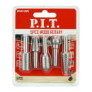 Набор шарошек стальных по дереву (5 шт.) P.I.T. APLS13-05PC (APLS13-05PC) 