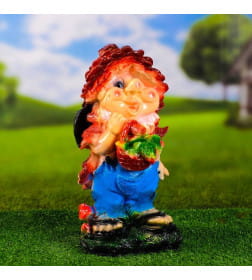 Фигура садовая гном-шишка,32*16см гд-2с65