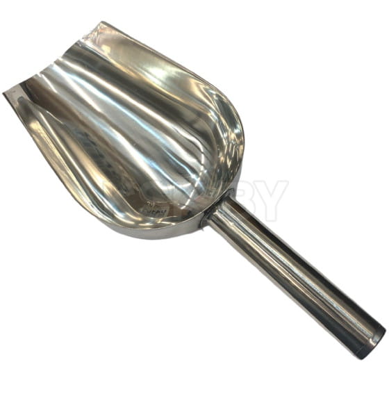 Совок для сыпучих продуктов большой (24 см) (81687) нерж. сталь (81687) 