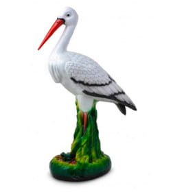 Фигура садовая аист большой 75х50 см арт. СФ-811