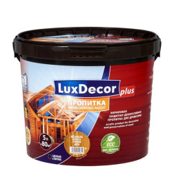 Пропитка декоративная для дерева LuxDecor сосна 5л. 