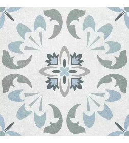 Керамогранит  Majolica Grey Deco светло-серый   450*450 мм