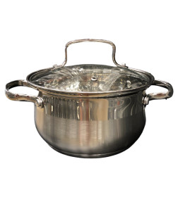 Кастрюля с крышкой ЦУМ 18*10.5cm casserole w/ lid