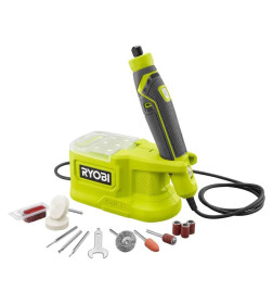 Шлифмашина прямая аккумуляторная (гравер) RYOBI RRT18-0 ONE +