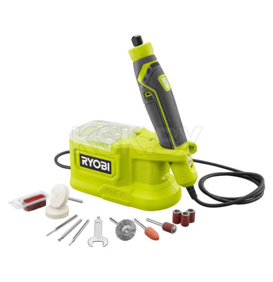Шлифмашина прямая аккумуляторная (гравер) RYOBI RRT18-0 ONE + (5133004939) 