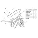 Тачка 1x130 SKIPER Expert PRO строительная 130л. 1колесо (S130expertPRO.00) 