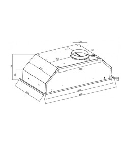 Вытяжка  SCHTOFF TDM 60 White