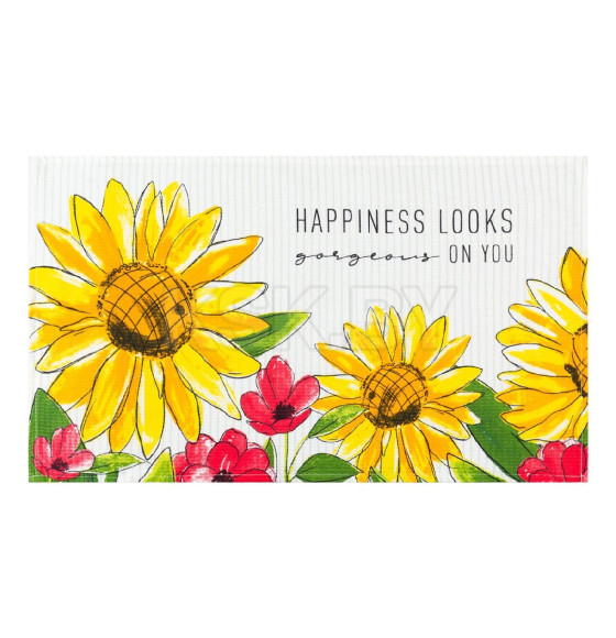 Полотенце кухонное Happiness looks 35х60 см, 100% хл, 160г/м2 5423138 (5423138    ) 