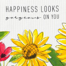 Полотенце кухонное Happiness looks 35х60 см, 100% хл, 160г/м2 5423138 (5423138    ) 