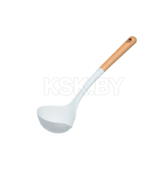 Половник силиконовый с деревянной ручкой 32 см (арт. 991937, код 271481) 